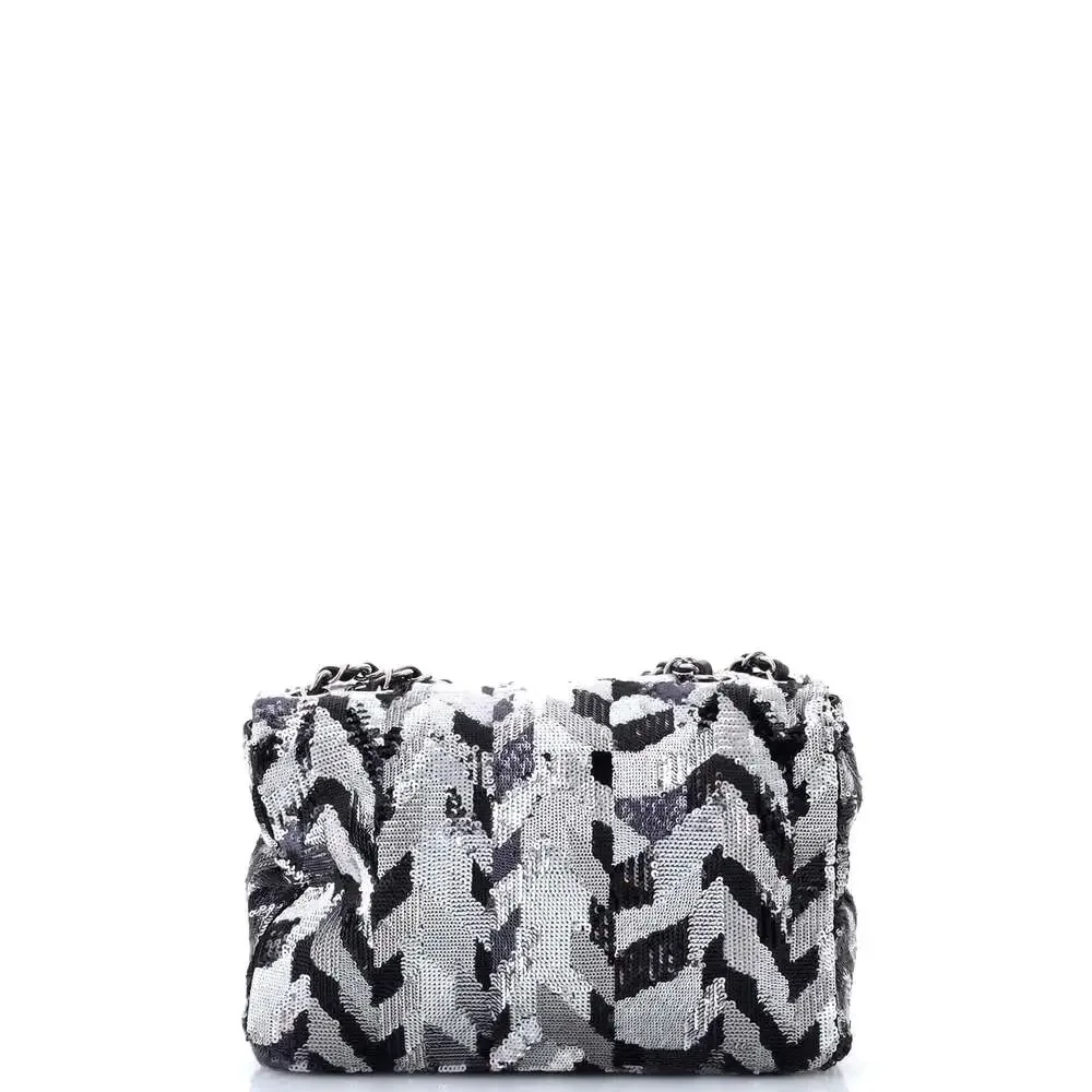 Chanel Cc Chain Flap Bag Sequins Medium #240075C43B - Picture 3 of 7